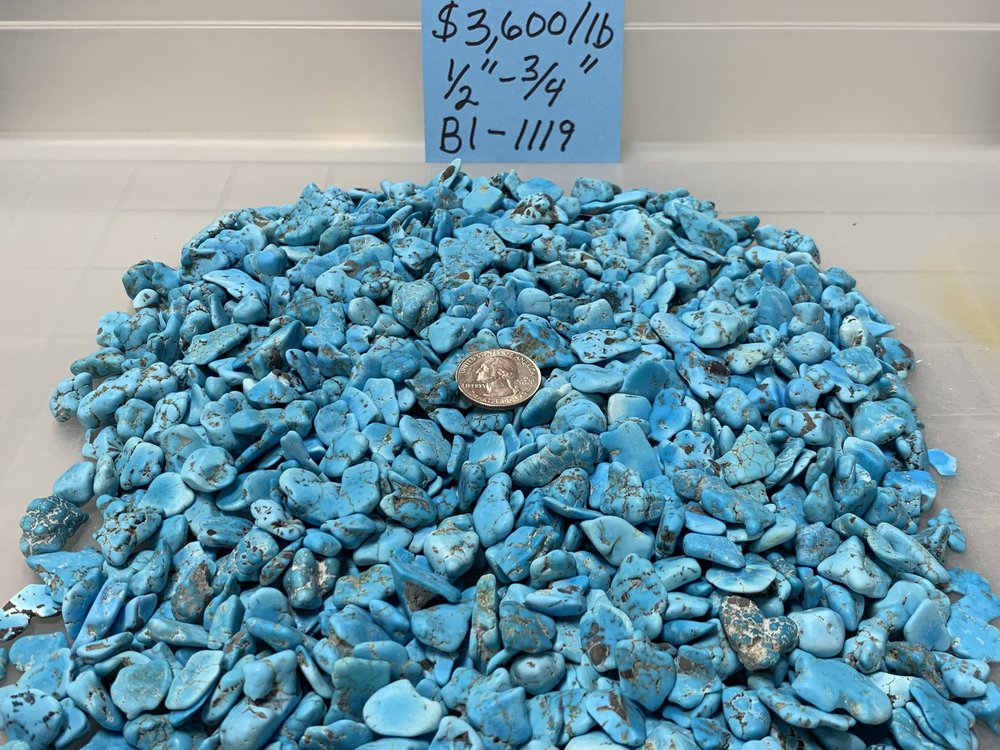 Rough — Lone Mountain Turquoise ™ Rough — Lone Mountain Turquoise ™